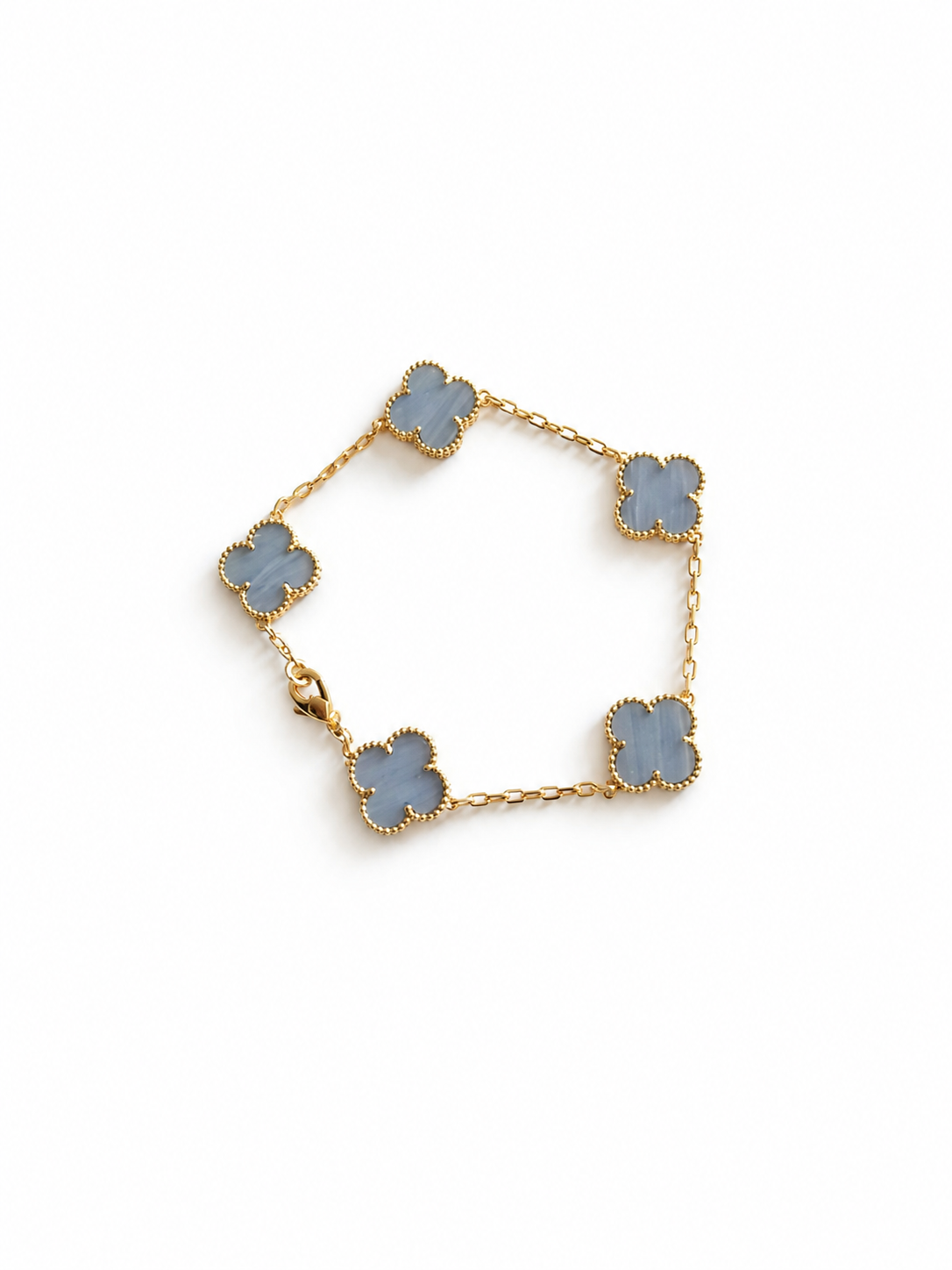 Bracelet -￼trefle lavande
