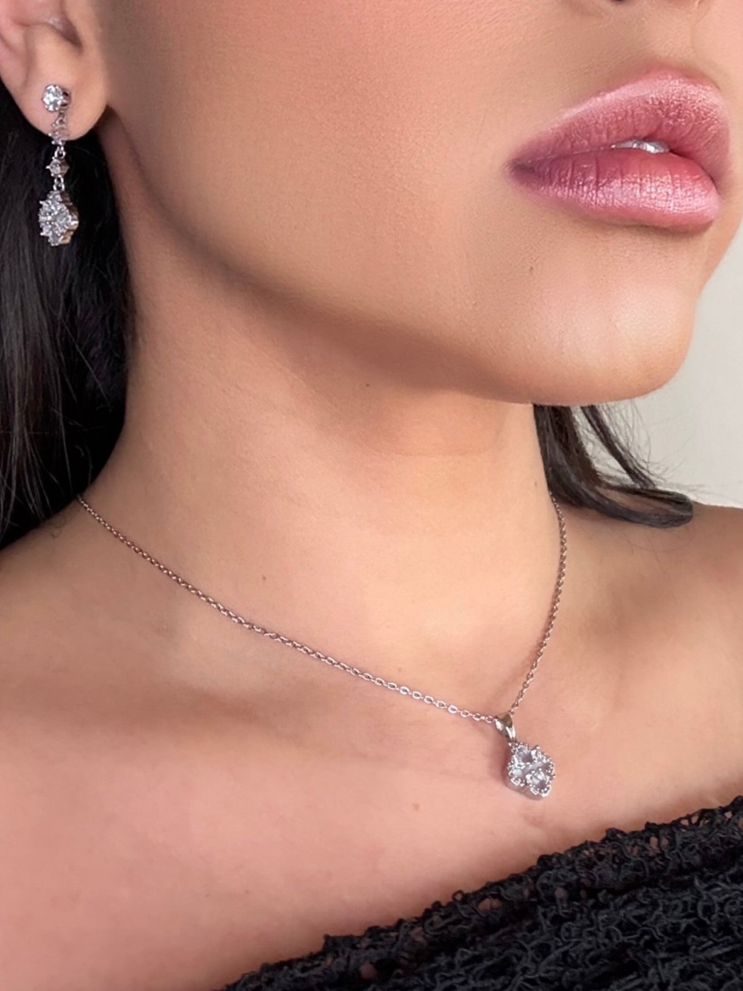 Combo - Collier + Boucles d'oreilles -Esme