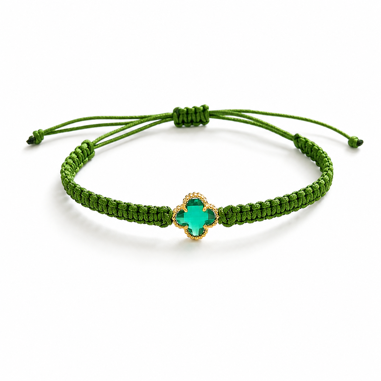 Braclet - tressé trèfle