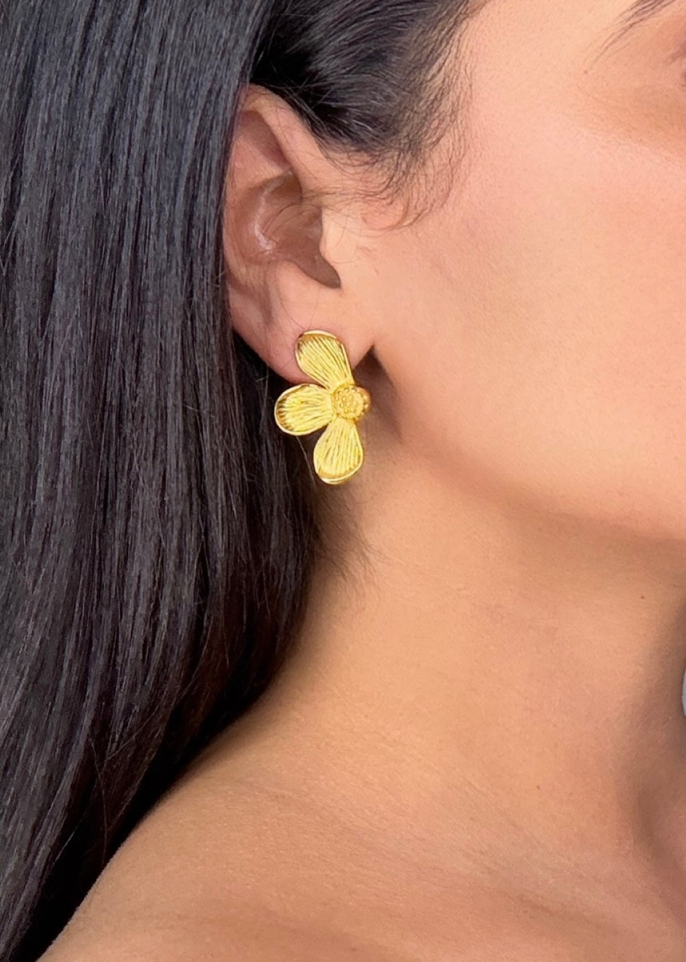 Boucles d'oreilles- Flora